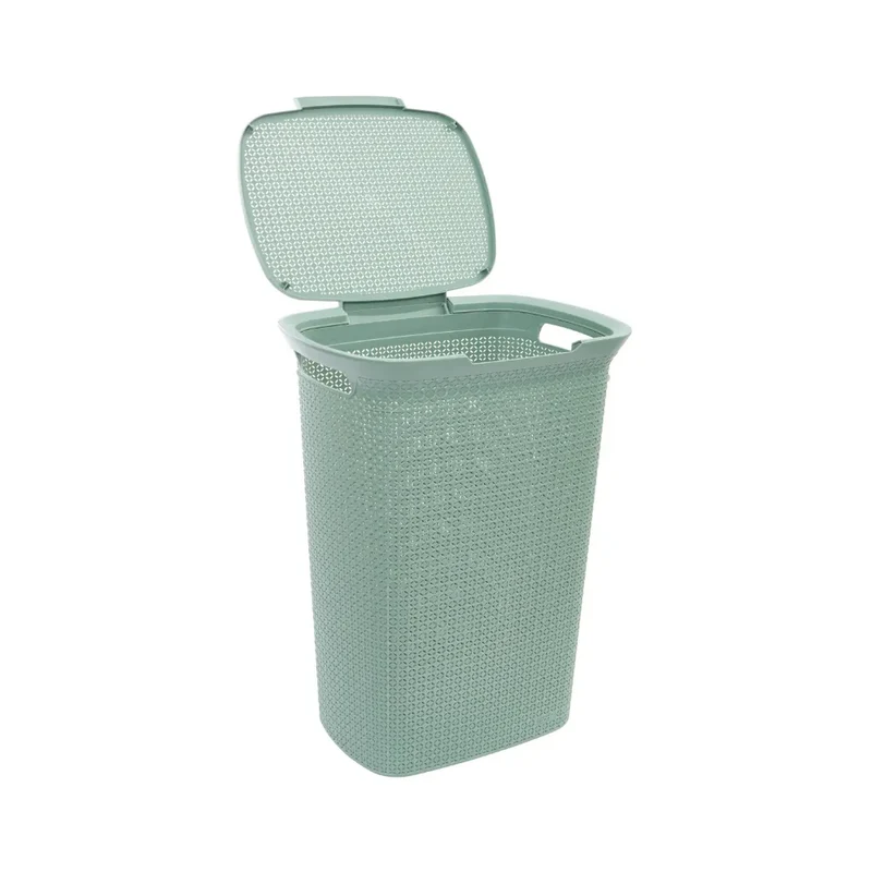 Kunststof wasmand met deksel 57 liter Five®