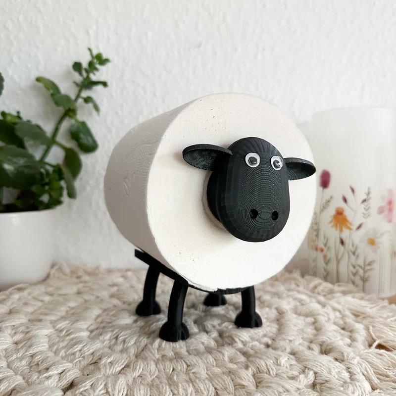 Sven das Toilettenpapierhalter Schaf