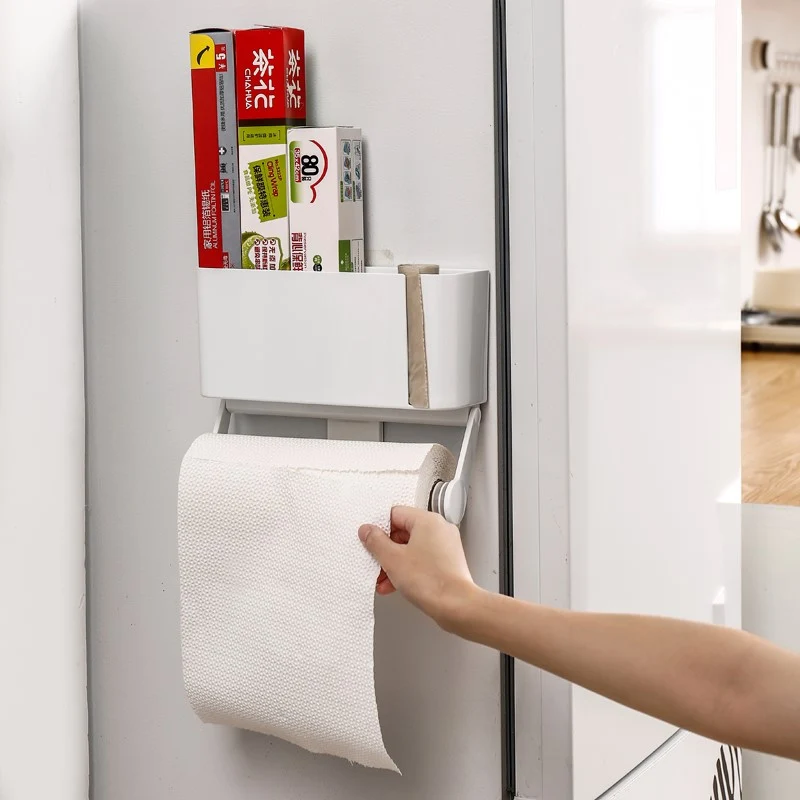 Magnetischer Kühlschrankkorb – platzsparender Organizer mit starkem Magnet | CreLiv