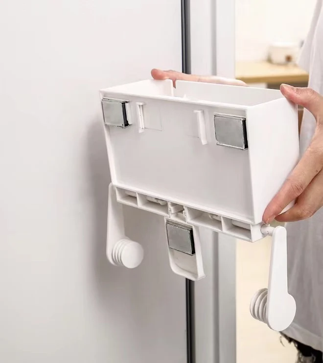 Magnetischer Kühlschrankkorb – platzsparender Organizer mit starkem Magnet | CreLiv