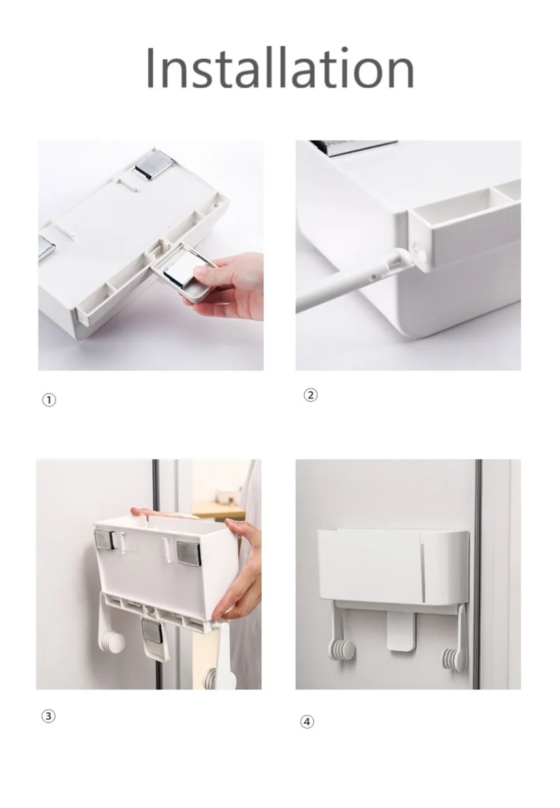 Magnetischer Kühlschrankkorb – platzsparender Organizer mit starkem Magnet | CreLiv