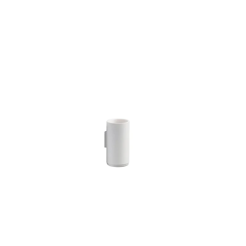 Zone Denmark Zahnbürstenbecher für Wand Rim 13,6 cm White