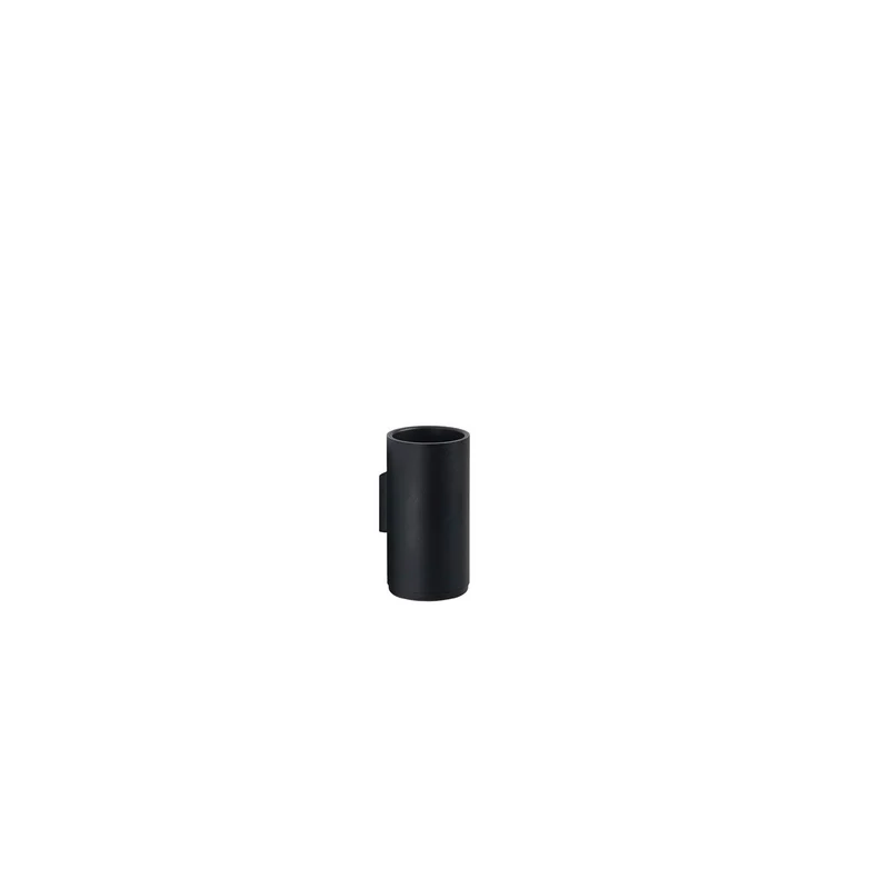 Zone Denmark Zahnbürstenbecher für Wand Rim 13,6 cm Black