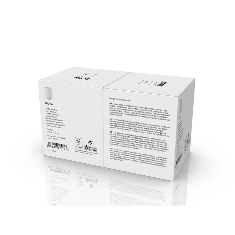 Zone Denmark Zahnbürstenbecher Nova White