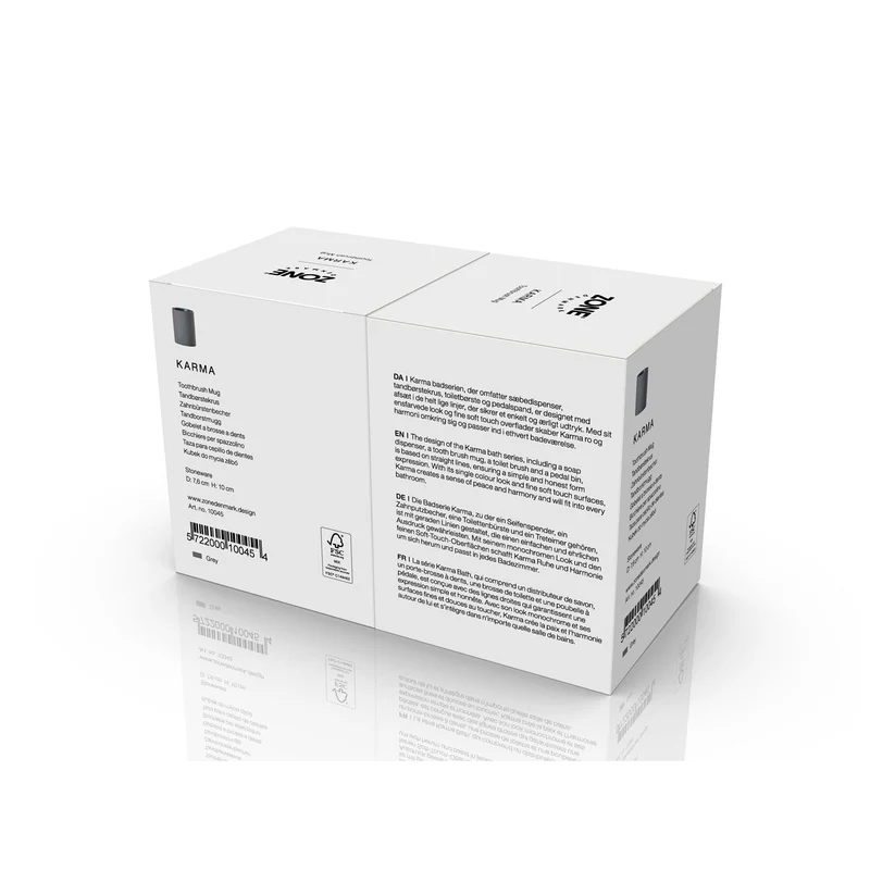 Zone Denmark Zahnbürstenbecher Karma Grey