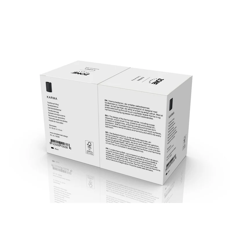 Zone Denmark Zahnbürstenbecher Karma Black