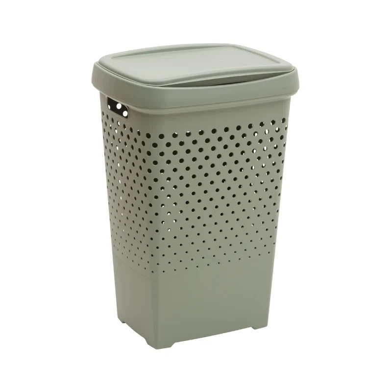 Kunststof wasmand met deksel 70 liter Five®