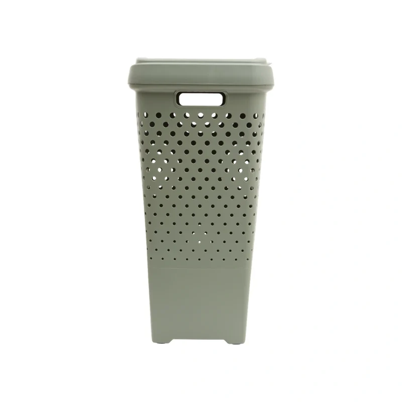 Kunststof wasmand met deksel 70 liter Five®