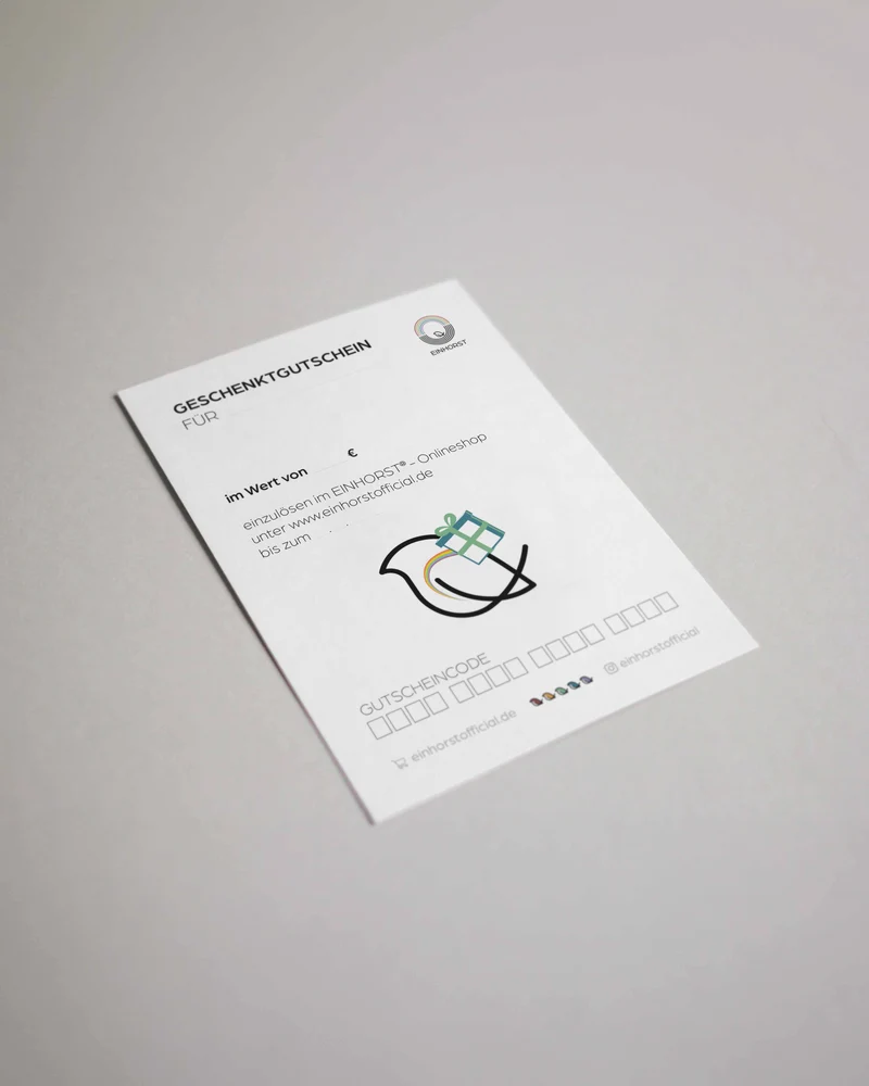 EINHORST® Pride-Geschenkgutschein
