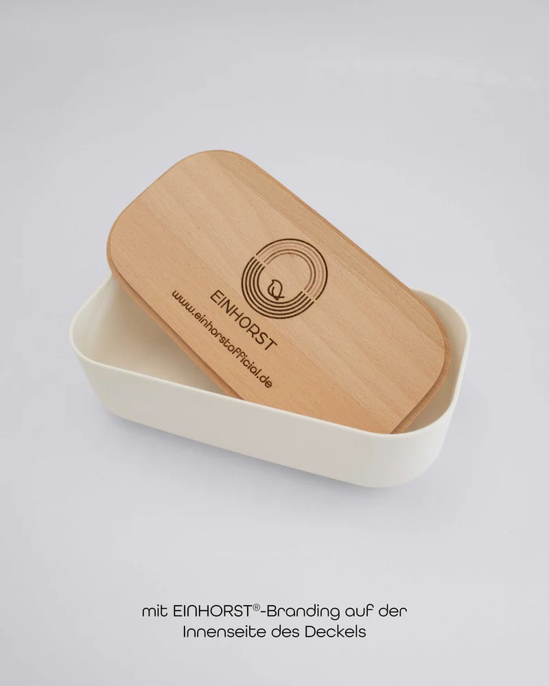 personalisierbare Vorratsdose "Abenteuer" mit Holzdeckel