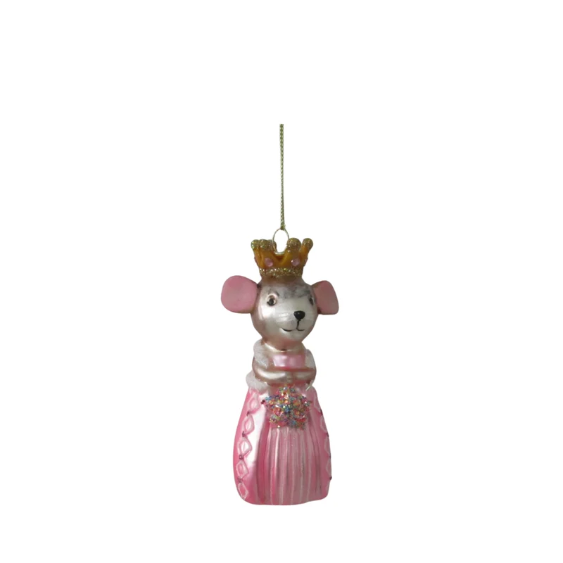 Mäuseprinzessin Weihnachtsanhänger