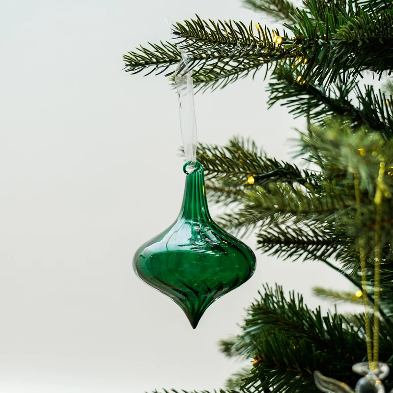 Wirbel-Glaskugel 10 cm