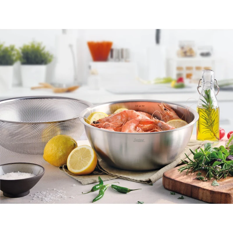 SPRING TOOLS - Schüssel mit Sieb verschiedene Größen