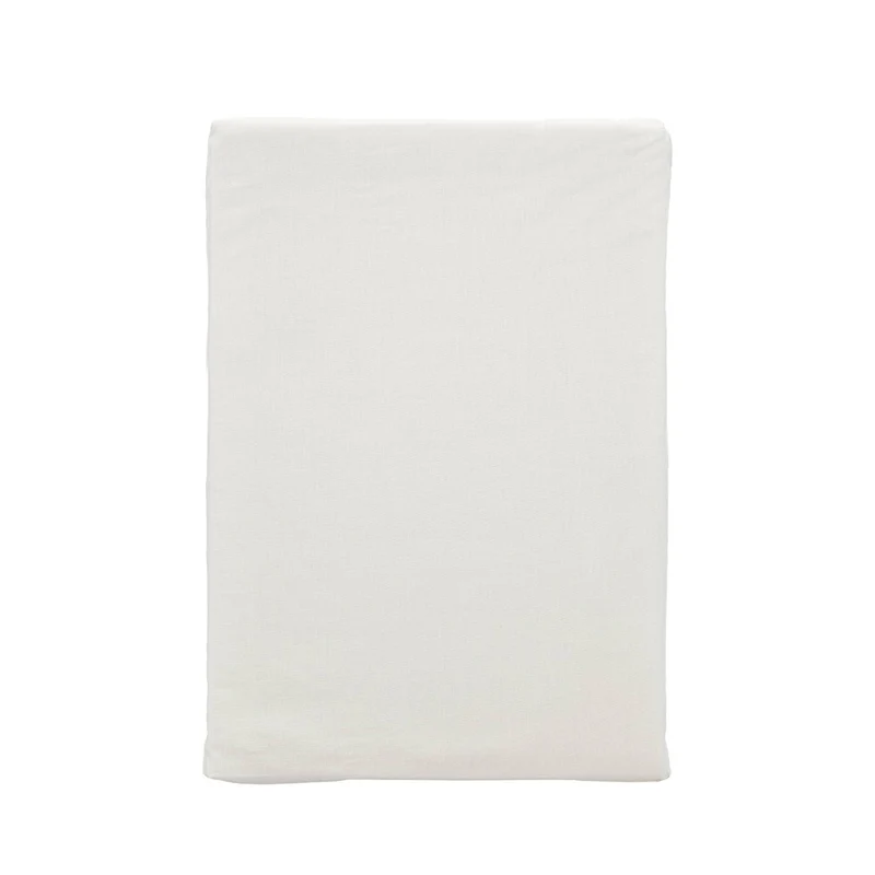 Calm Spannbetttuch 140x200x8 cm Offwhite