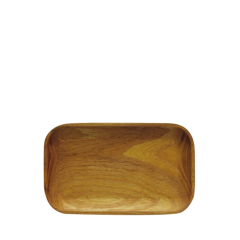 RAW Tablett 17×10 cm Teak