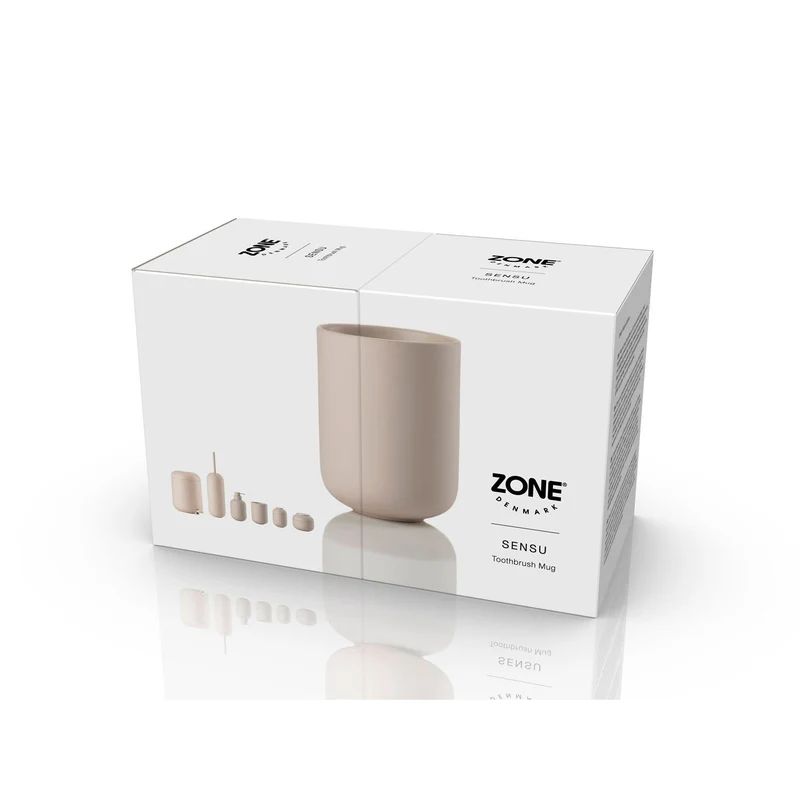 Zone Denmark Zahnbürstenbecher Sensu Sand