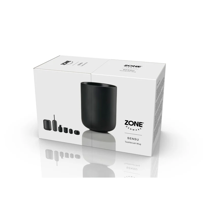 Zone Denmark Zahnbürstenbecher Sensu Black