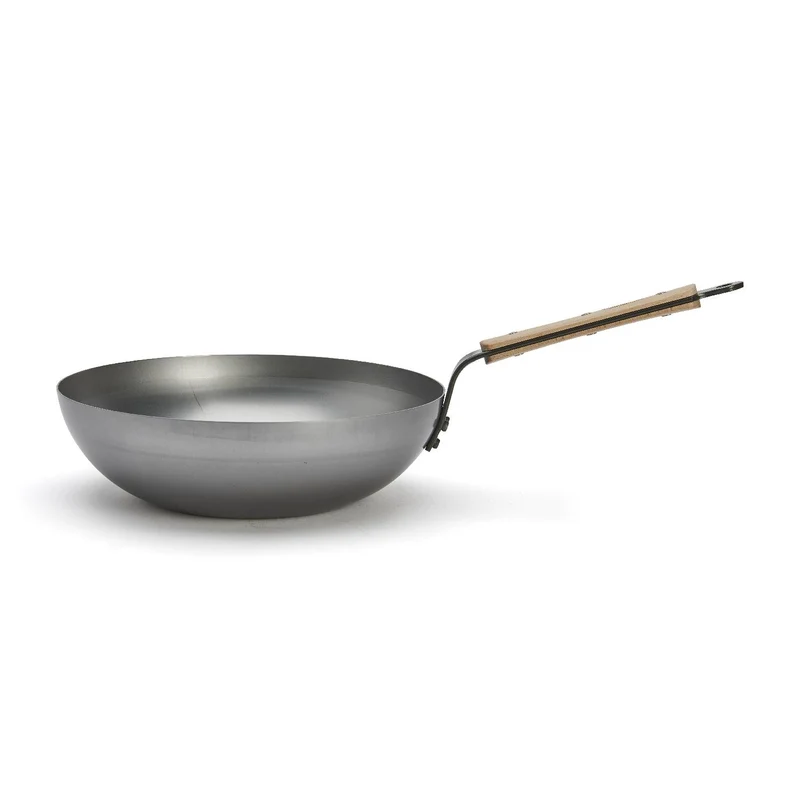De Buyer ABGERUNDETER WOK MINERAL B BOIS ø28