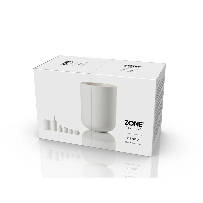 Zone Denmark Zahnbürstenbecher Sensu White