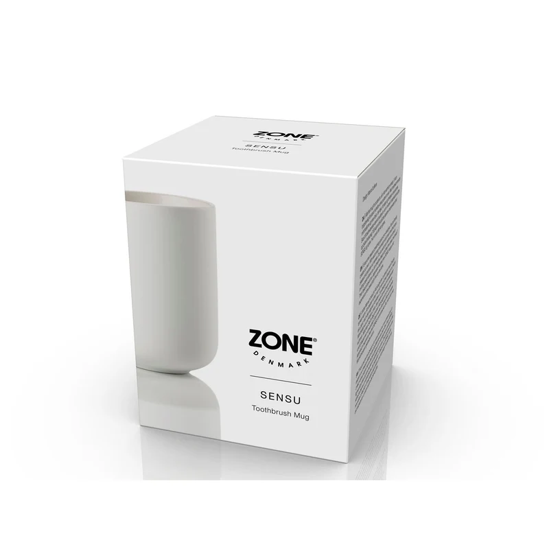 Zone Denmark Zahnbürstenbecher Sensu White