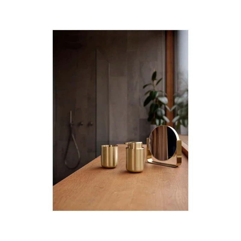 Zone Denmark Zahnbürstenbecher Ume Brass finish