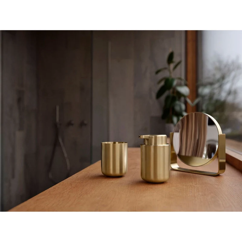 Zone Denmark Zahnbürstenbecher Ume Brass finish