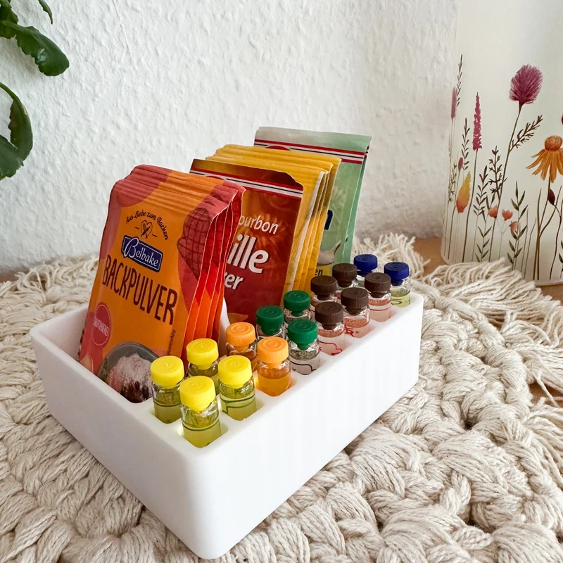 Aufbewahrungsbox Backzutaten und Kochzutaten