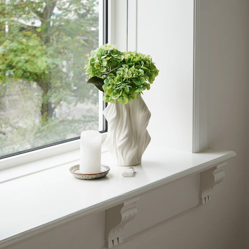 Silke 3D-Keramikvase – S