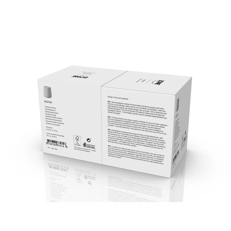 Zone Denmark Zahnbürstenbecher Nova Soft Grey