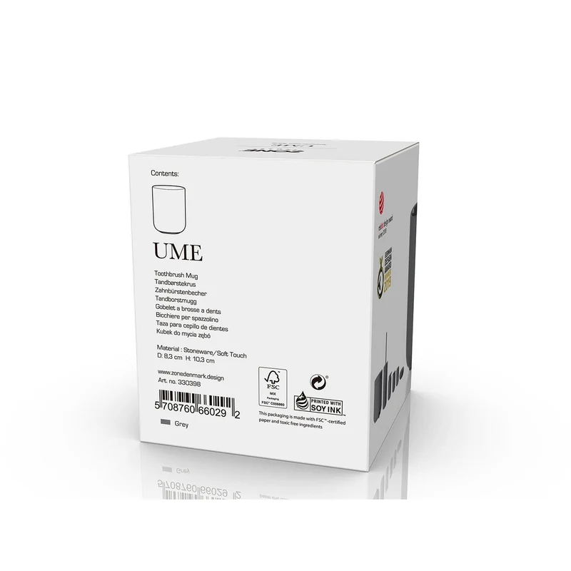Zone Denmark Zahnbürstenbecher Ume Grey