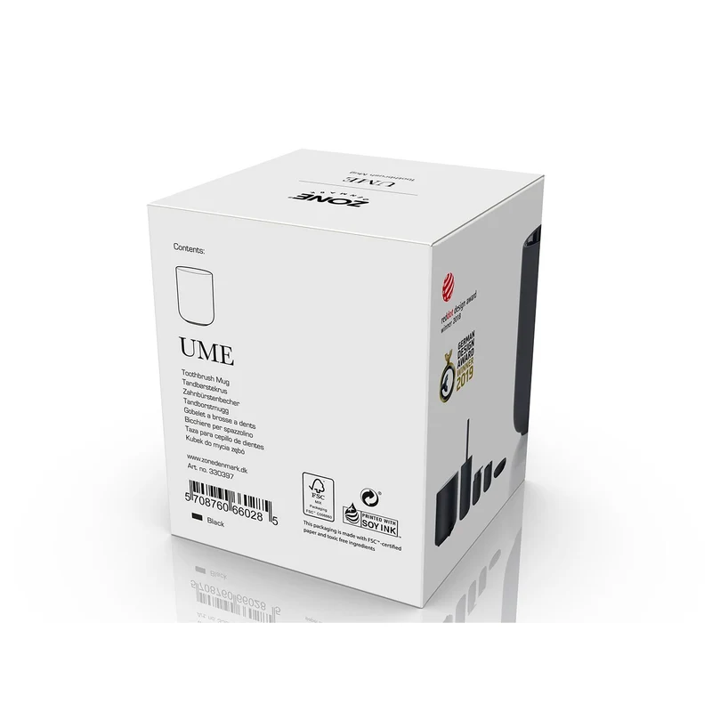 Zone Denmark Zahnbürstenbecher Ume Black
