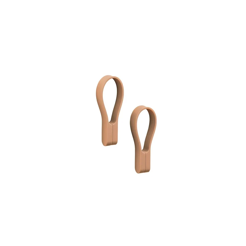 Zone Denmark Handtuchhalter Loop magnet 2 Stck. Mandarine