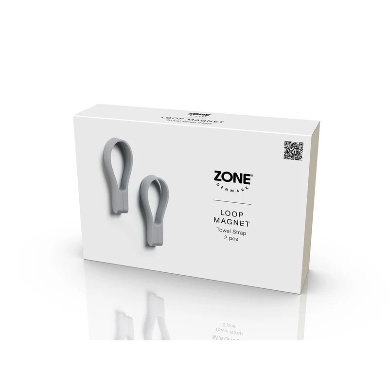 Zone Denmark Handtuchhalter Loop magnet 2 Stck. Gull Grey