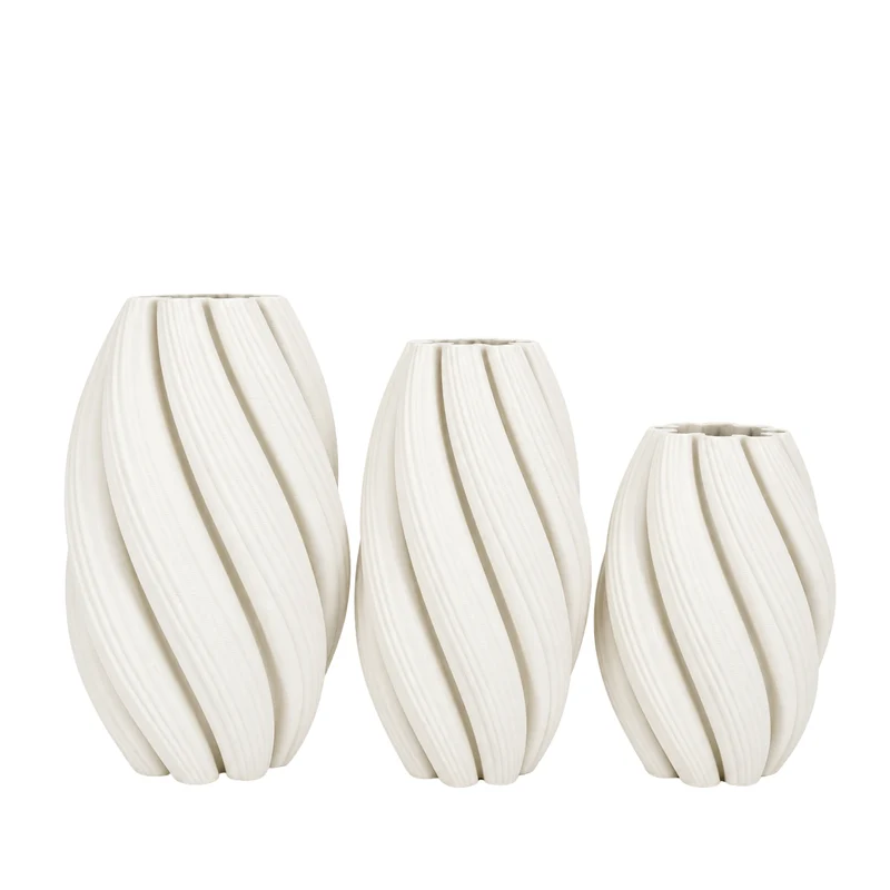 3D Wave Keramikvase II - S