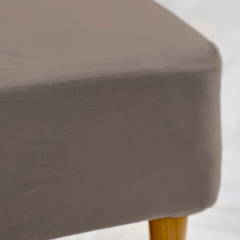 Calm Boxlaken 180x200x30 cm taupe