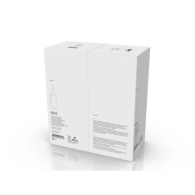 Zone Denmark Toilettenbürste für Wand Rim Black