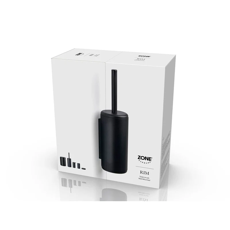 Zone Denmark Toilettenbürste für Wand Rim Black