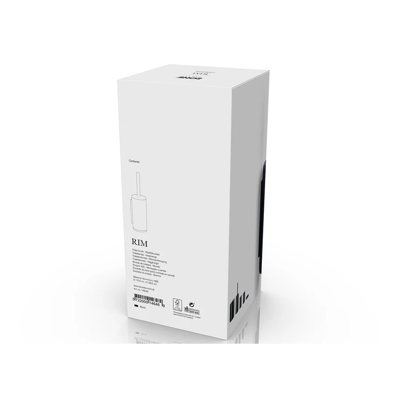 Zone Denmark Toilettenbürste für Wand Rim Black