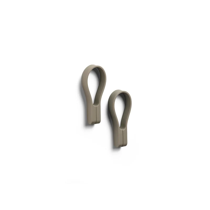 Zone Denmark Handtuchhalter Loop magnet 2 Stck. Taupe