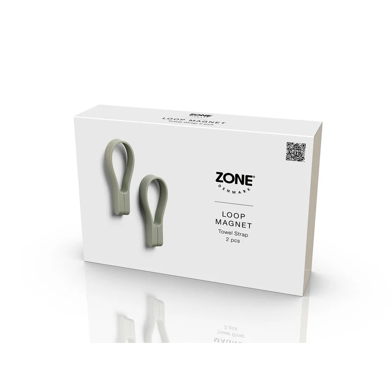 Zone Denmark Handtuchhalter Loop magnet 2 Stck. Eucalyptus
