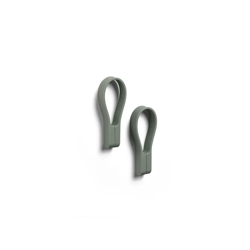 Zone Denmark Handtuchhalter Loop magnet 2 Stck. Olive green