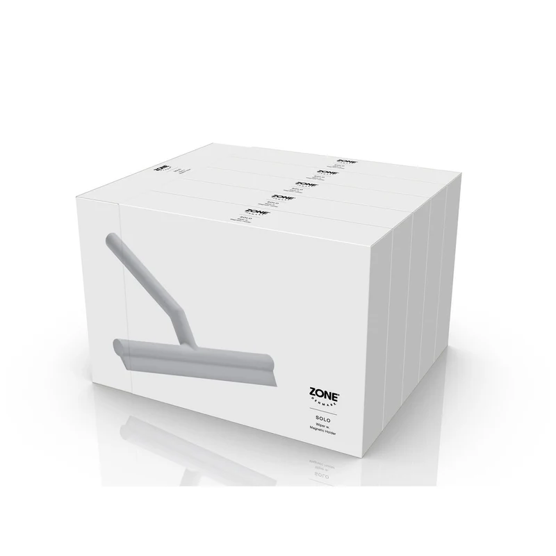 Zone Denmark Duschabzieher m. Halter Solo White