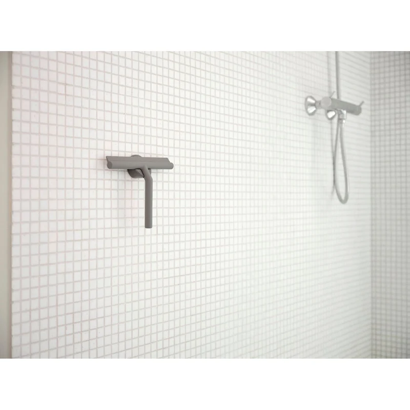 Zone Denmark Duschabzieher m. Halter Solo Grey
