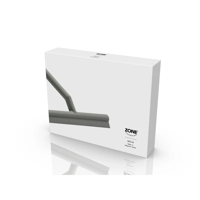 Zone Denmark Duschabzieher m. Halter Solo Grey