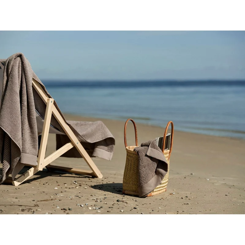 Zone Denmark Badehandtuch Classic 70x140 Gull Grey