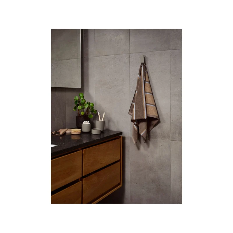Zone Denmark Handtuch Sauna 50x100 Taupe/Camel/Sky Blue