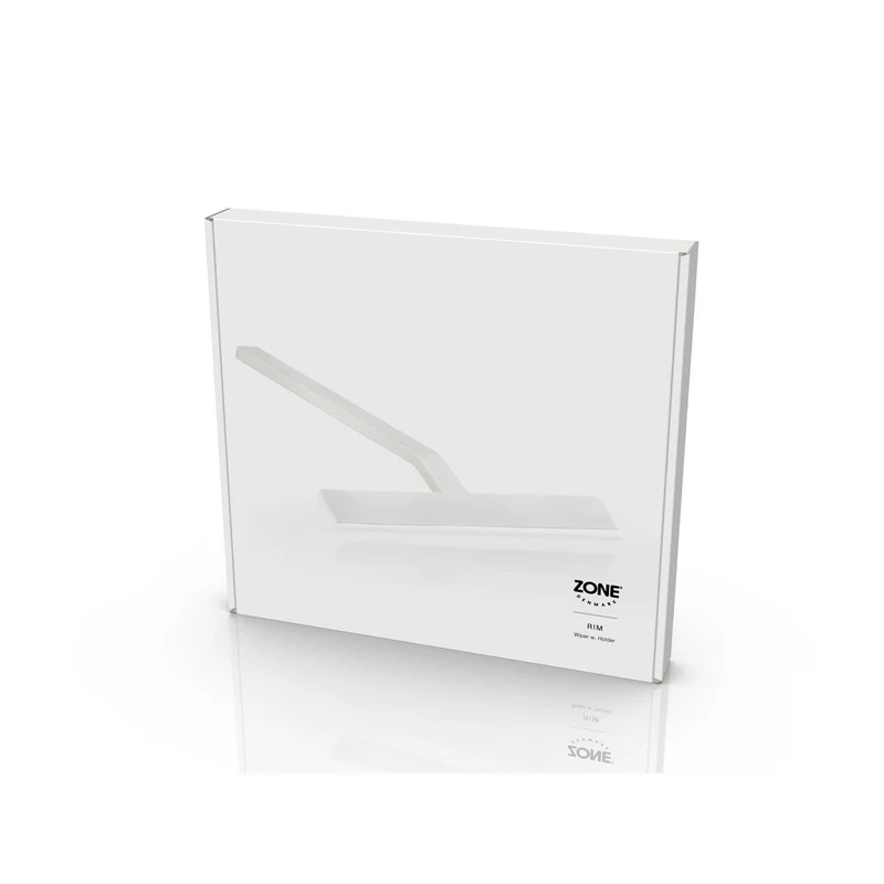 Zone Denmark Duschabzieher m. Halter Rim 22cm White