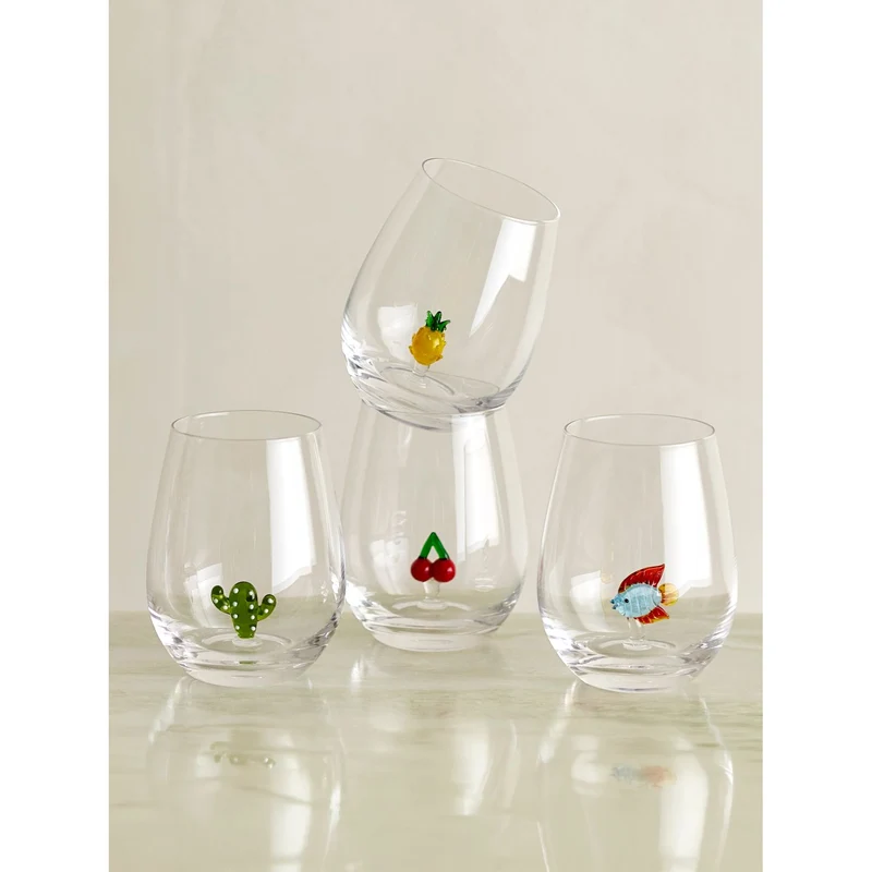 Bloomingville Misa Trinkglas, Multipack, Klar, Glas
