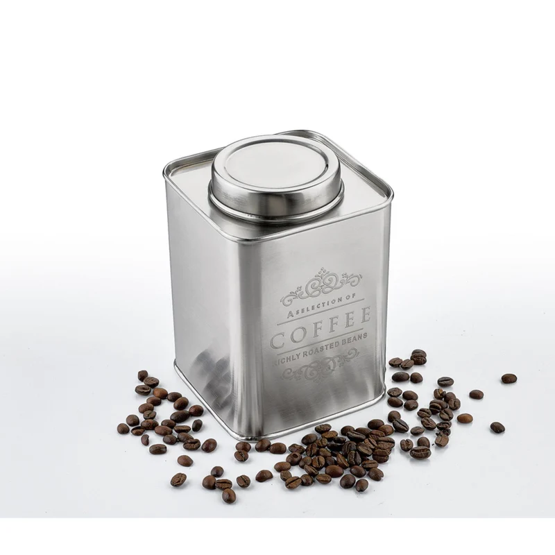 Zassenhaus Vorratsdose COFFEE, Edelstahl 500 g