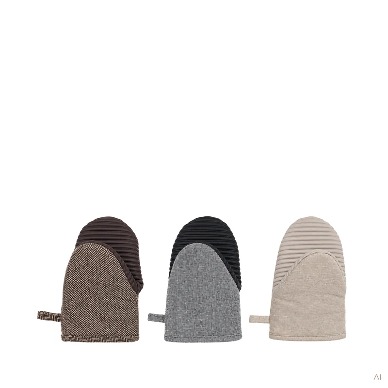 Alma kurzer Ofenhandschuh mit Silikon - 2 Stk.